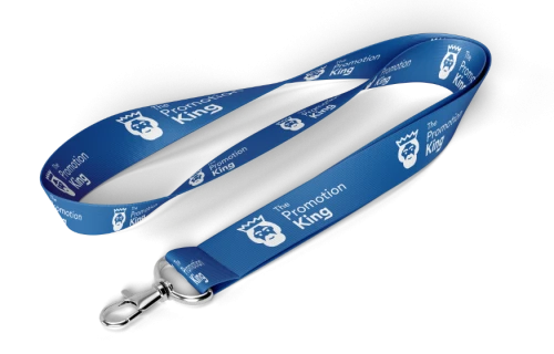One color PMS printed custom lanyard